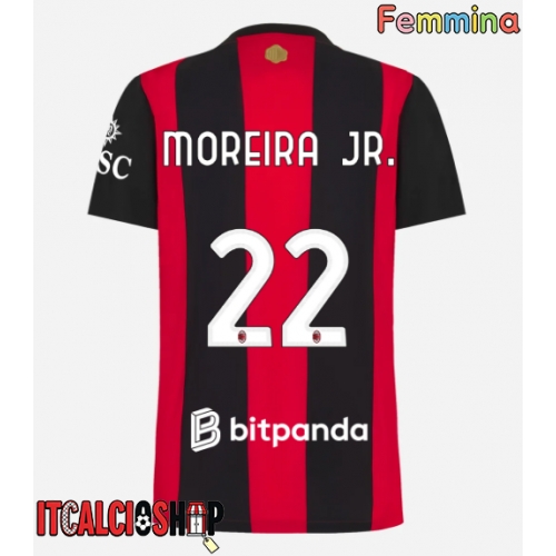 AC Milan Diego Moreira #22 Prima Maglia Femmina 2026-27 Manica Corta